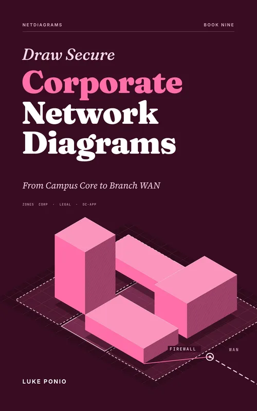 Cover: Draw Secure Corporate Network Diagrams