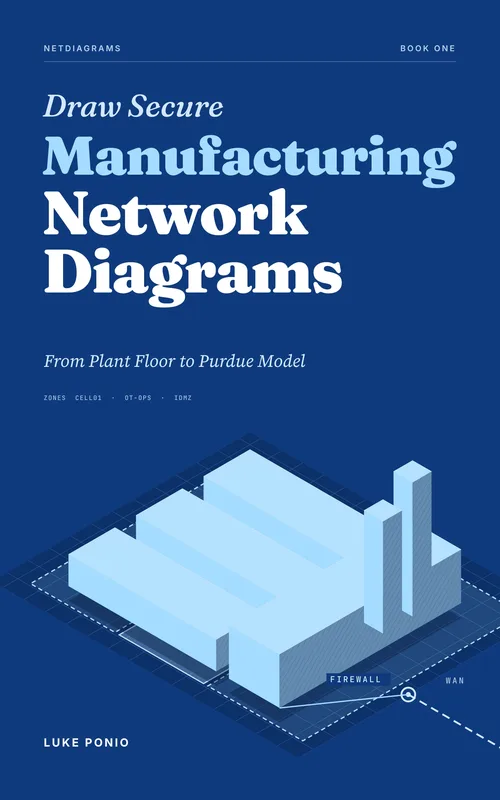 Cover: Draw Secure Manufacturing Network Diagrams